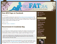 Tablet Screenshot of bfdblog.com